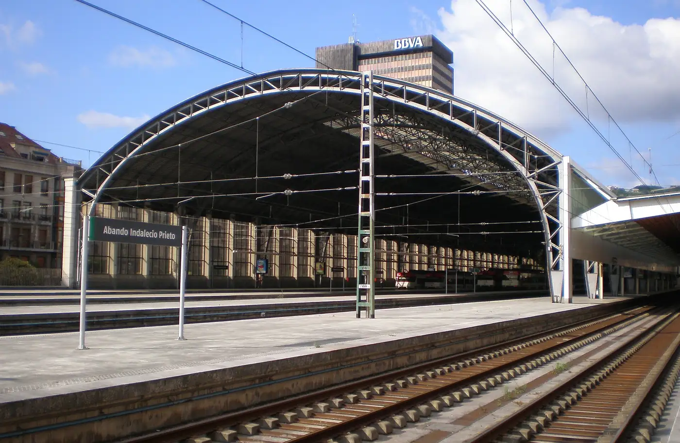 Vestíbulo de la estación de Bilbao-Abando