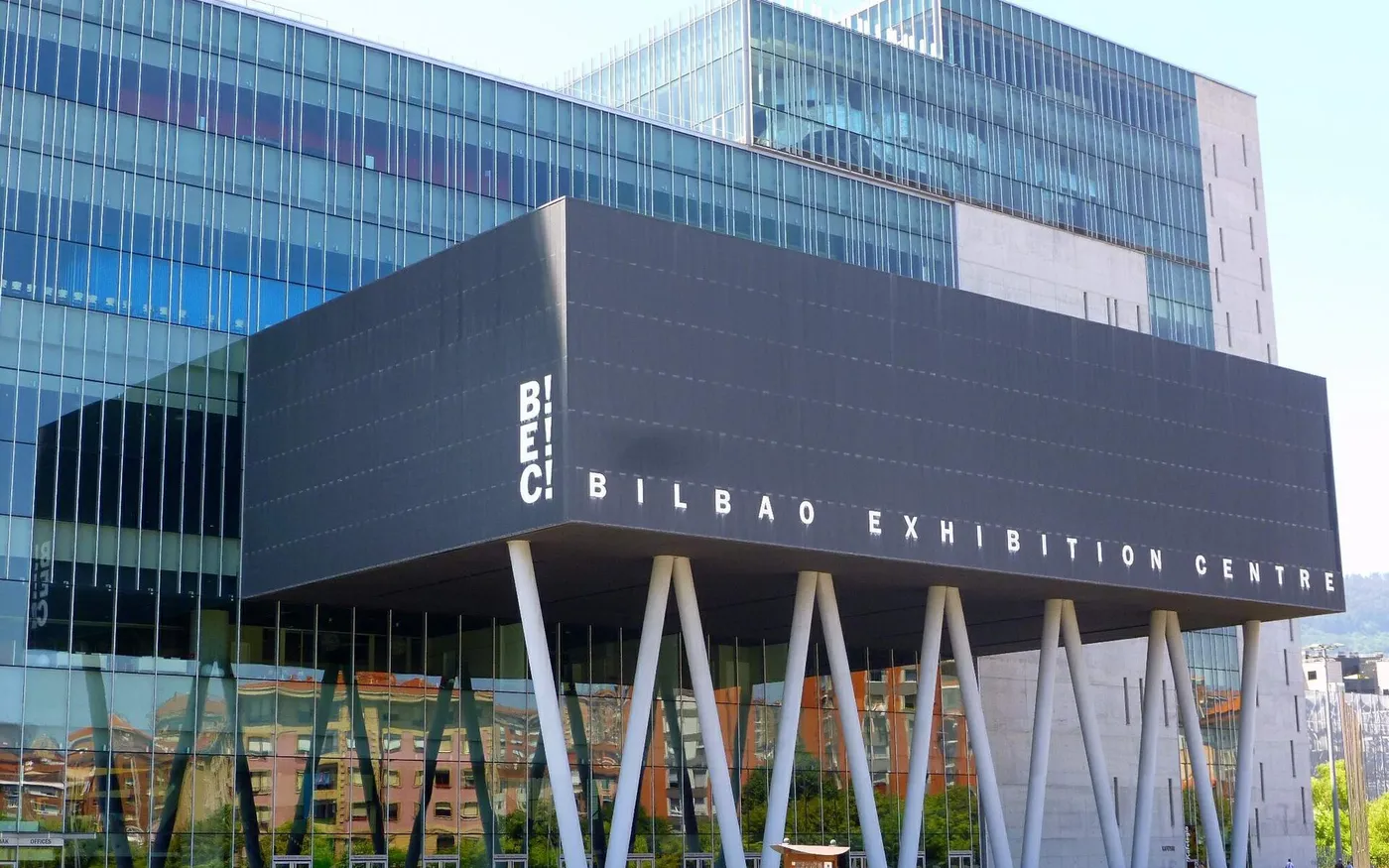 Edificio del Bilbao Exhibition Centre en Barakaldo