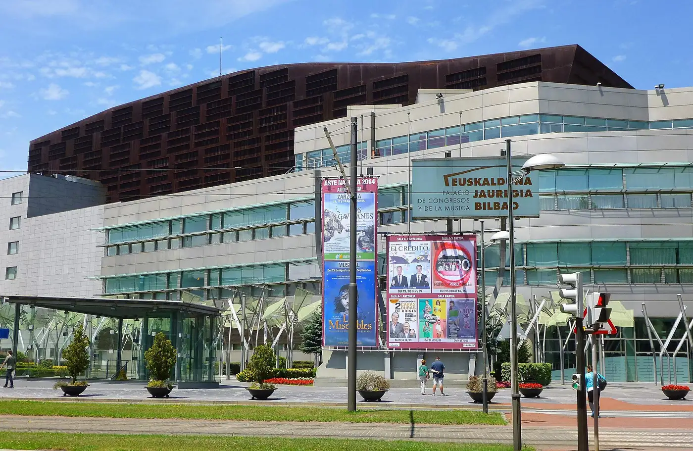 Palacio Euskalduna de Congresos y de la Música en Bilbao