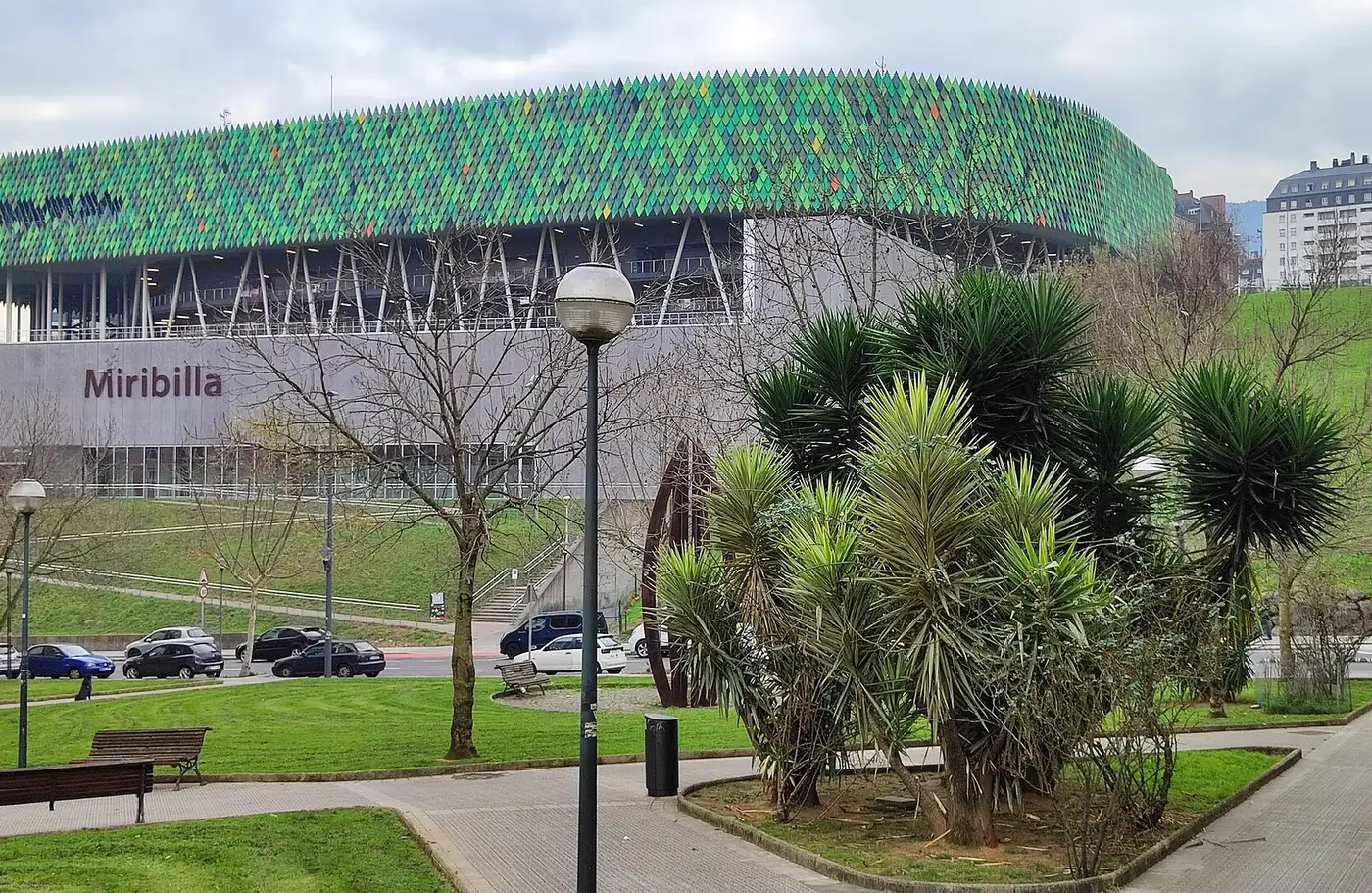 Pabellón Bilbao Arena en el barrio de Miribilla